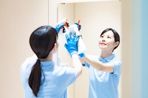清掃の仕事は体力的にきつい